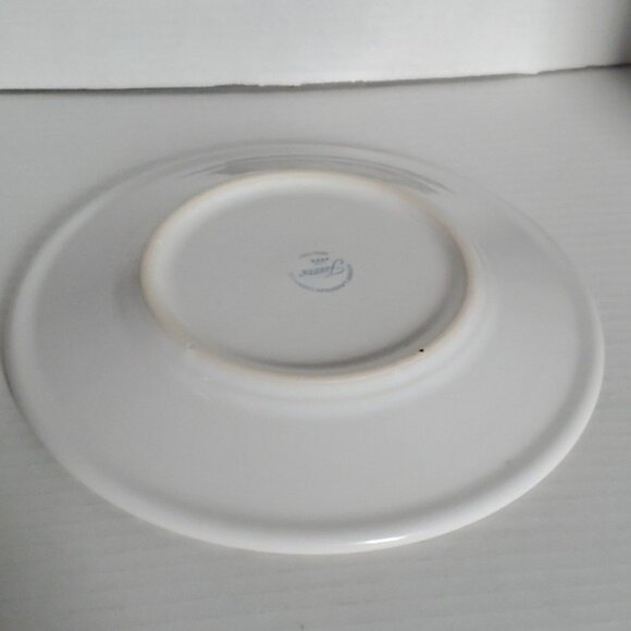 Fiestaware Fiesta Trio Skeletons Ceramic 9" Luncheon Plate Classic Rim White - Picture 13 of 16